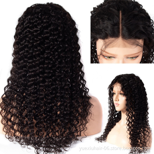 Virgin Brazilian Cuticle Aligned Hair HD Lace Wig Crochet Braid Hair Products Human Hair Wigs for Black Women
